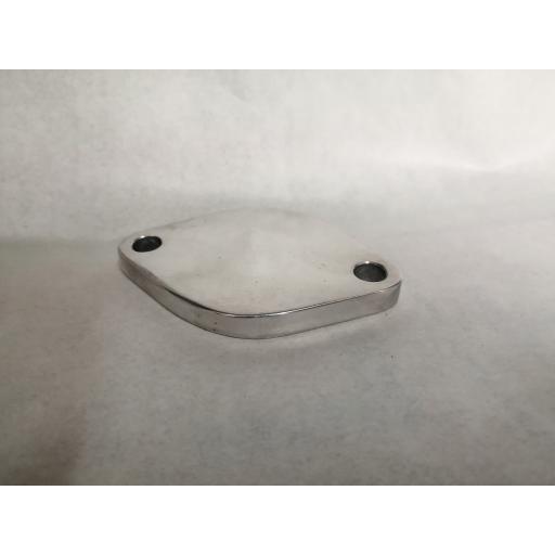 Vauxhall XE (C20XE) Block blanking plate (Polished)