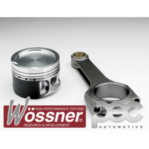 VW & Audi 1.8 20v Turbo (9.5:1) Wossner Forged Pistons & PEC Steel Connecting Rod Kit